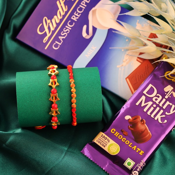 Chocolicious Rakhi Set