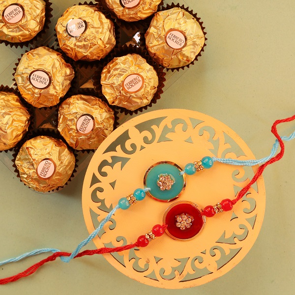 Beaming Rakhi Combo