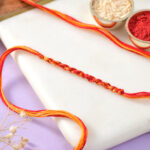 Hand Made Bhai Thread With Assorted Dryfruits