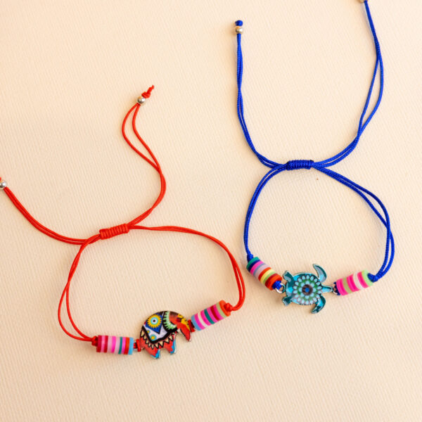 Indigenous Two Kids Rakhi Set