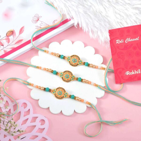 Set of 3 Alluring Rakhi