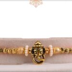 Beautiful Ganeshji Rakhi With Designer Beads