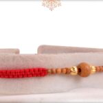 Elegant Sandalwood Beads Rakhi