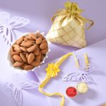 Sunny Blossom Rakhi with Almond