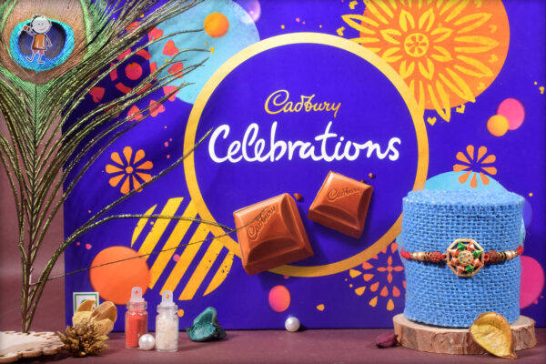 Rakhi with Cadbury Celebrations (Big)