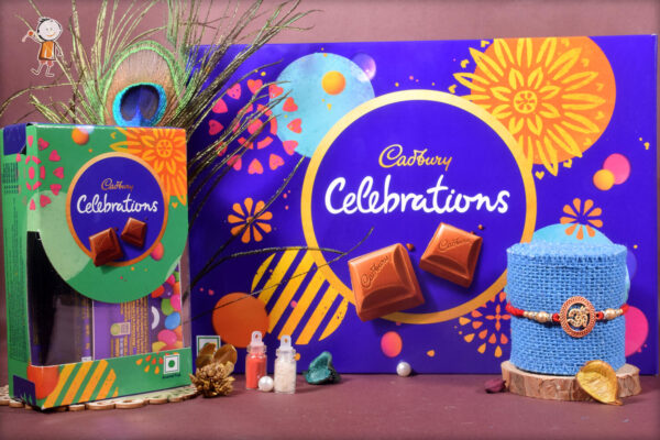 Rakhi with Cadbury Celebrations (Small + Big)