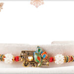 Divine Krishana Rakhi with Pearl Beads