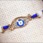 Evil Eye Diamond Rakhi