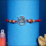 OM with Rudraksh Rakhi