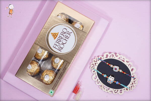 Rakhi Duo with Ferrero Rocher