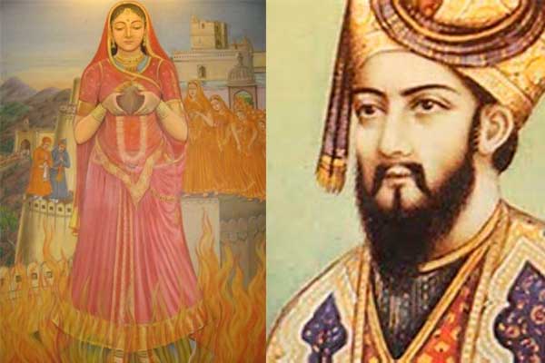 Queen Karnavati and Humayun - Babla Rakhi